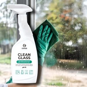 Buy Glass and Mirror Cleaning Agent Clean Glass Professional 600 ml Grass - SityPro