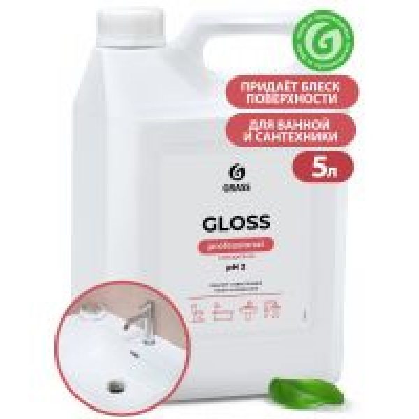 Концентриран почистващ препарат за бани - Gloss Concentrate - 5,5 кг.