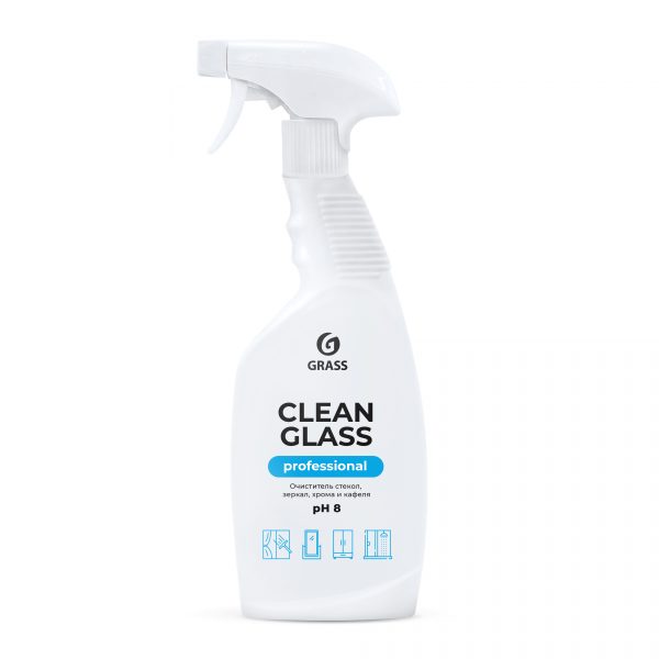 Препарат за почистване на стъкла и огледала "Clean Glass" Professional - 600 мл.